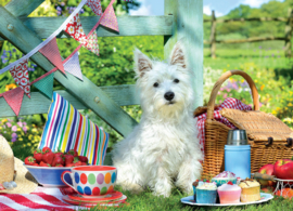 Eurographics 5461 - Scottie Dog Picnic - 500XL stukjes