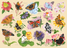 House of Puzzles - Garden Butterflies - 1000 stukjes