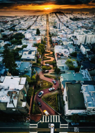 Ravensburger - Lombard Street, San Francisco - 1000 stukjes