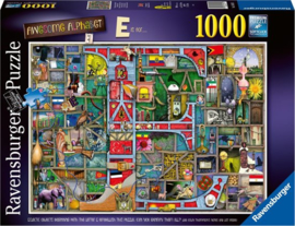 Ravensburger - Awesome Alphabet E & F  - 1000 stukjes