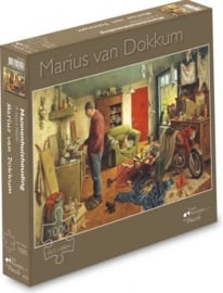 Art Revisited Marius van Dokkum -  Mannenhuishouding - 1000 stukjes
