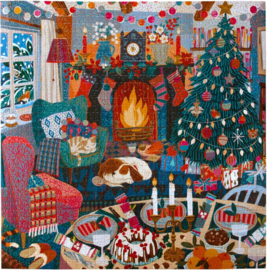 eeBoo - English Cottage Christmas - 1000 stukjes