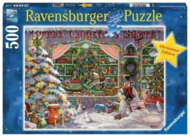 Ravensburger - The Christmas Shop - 500 stukjes