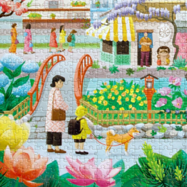 eeBoo - Seasons in Kyoto - 1000 stukjes