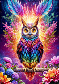 Enjoy 2161 - Neon Owl - 1000 stukjes