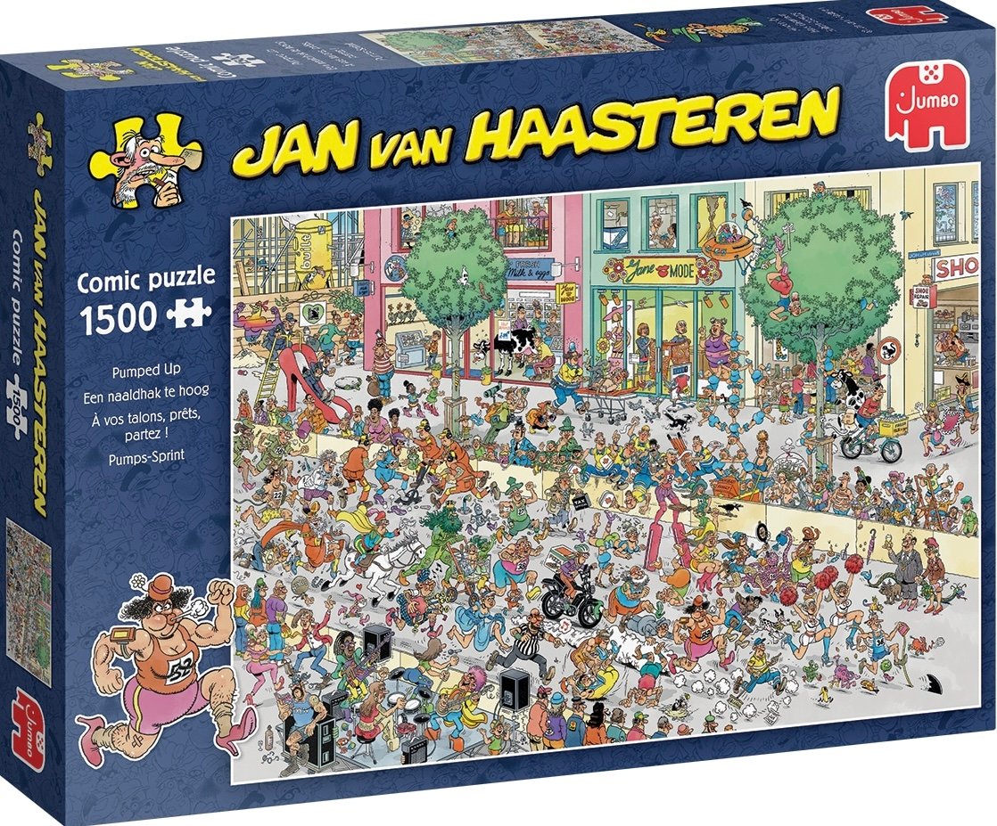 Jan van Haasteren - Een Naaldhak te Hoog - 1500 st. (LEVERBAAR 2 Augustus)