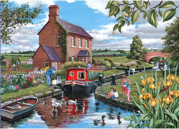 House of Puzzles - Cruising the Canals - 4x500 stukjes