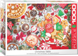 Eurographics 5623 - Christmas Table - 1000 stukjes
