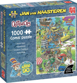 Jan van Haasteren - Oldtimers, Pakketstress - 1000 st. (Binnenkort Leverbaar)