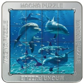 TFF 3D Magna Puzzle Small - Dolphins - 16 stukjes