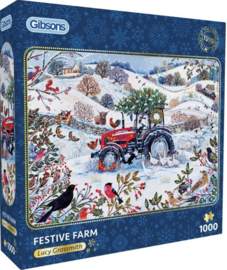 Gibsons 6477 - Festive Farm - 1000 stukjes