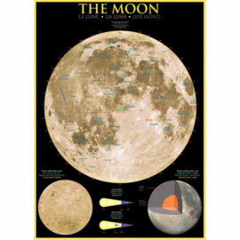 Eurographics 1007 - The Moon - 1000 stukjes