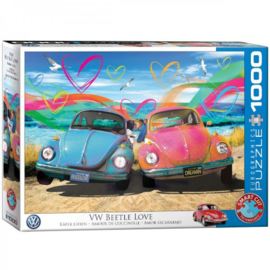 Eurographics 5525 - VW Beetle Love - 1000 stukjes