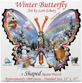 SunsOut 97005 - Winter Butterfly - 1000 stukjes