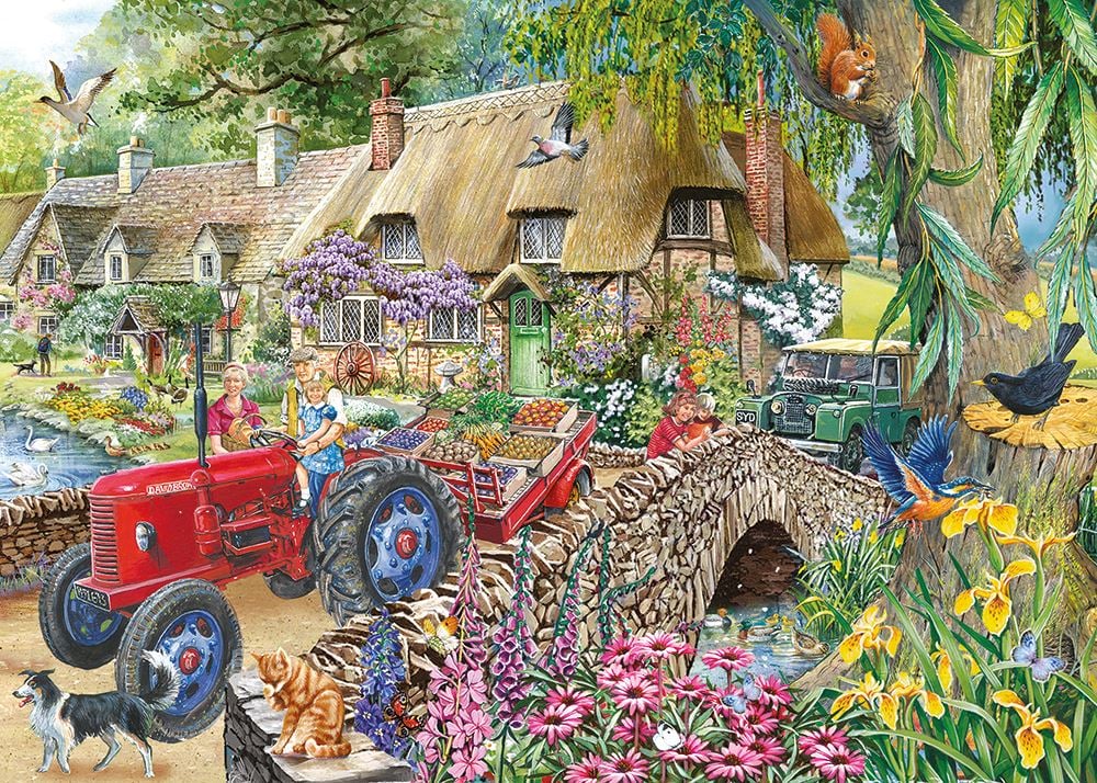 House of Puzzles - Farmer's Friends - 4x250 stukjes
