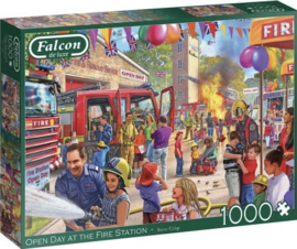 Falcon de Luxe 11351 - Open Day at the Fire Station - 1000 stukjes