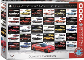 Eurographics 0683 - Corvette Evolution - 1000 stukjes