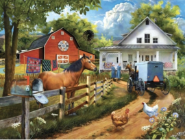 SunsOut 29803 - Visiting Neighbors - 300XL stukjes