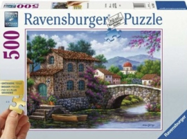 Ravensburger - De Brug over het Water - 500XL stukjes