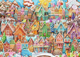 Ravensburger - Christmas Cookie Village - 1000 stukjes