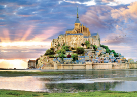 Eurographics 6174 - Mont Saint Michel, France - 1000 stukjes