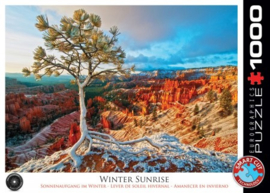 Eurographics 0692 - Winter Sunrise - 1000 stukjes