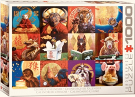 Eurographics 5694 - Chinese Calender - 1000 stukjes