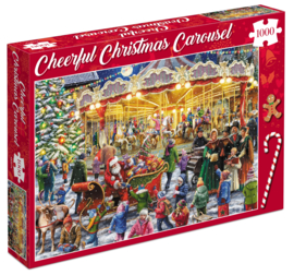 TFF - Cheerful Christmas Carousel - 1000 stukjes
