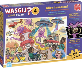 Wasgij Junior 4 - Invasie van Buitenaardse Wezens - 240 stukjes
