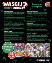 Wasgij Kerst Advent Kalender 2025 - 24x54 stukjes  (LEVERBAAR 13/9)