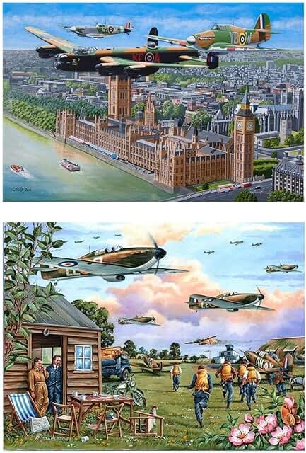 House of Puzzles - Sky Petrol - 2x500XL stukjes