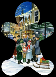 Gibsons 9511 - Festive Favourites Advent Calendar - 24 Vormpuzzels