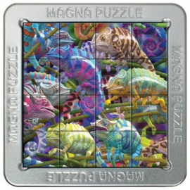 TFF 3D Magna Puzzle Small - Chameleons - 16 stukjes