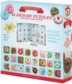 Eurographcs Advent Calendar - Christmas Donuts - 24x50 stukjes
