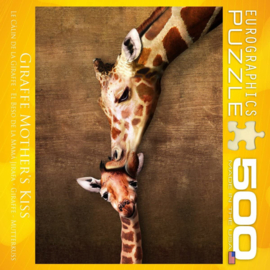 Eurographics 0301 - Giraffe Mother's Kiss 500XL stukjes