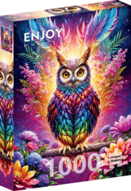 Enjoy 2161 - Neon Owl - 1000 stukjes
