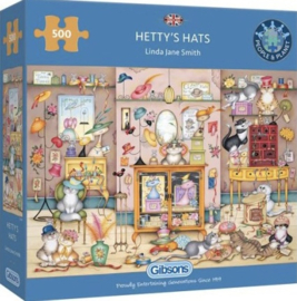Gibsons 3149 - Hetty's Hats - 500 stukjes