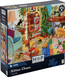House of Puzzles - Kitten Chaos - 1000 stukjes