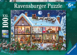Ravensburger - Kerstmis Thuis - 100XXL stukjes