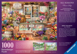 Ravensburger - All Seasons Flowershop - 1000 stukjes