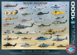 Eurographics 0088 - Military Helicopters - 1000 stukjes