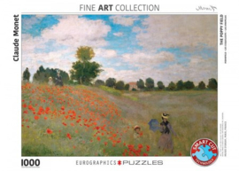 Eurographics Claude Monet - The Poppy Field - 1000 stukjes