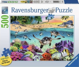 Ravensburger - Baby Zeeschildpadden - 500XL stukjes