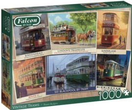 Falcon de Luxe 11367 - Vintage Trams - 1000 stukjes