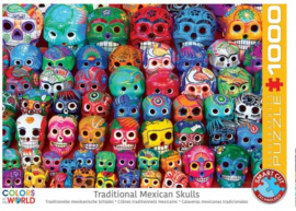 Eurographics 5316 - Traditional Mexican Skulls - 1000 stukjes