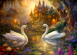 Enjoy 2184 - Swan Song - 1000 stukjes
