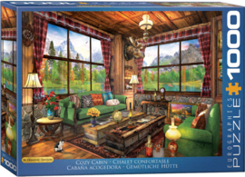 Eurographics 5377 - Cozy Cabin - 1000 stukjes