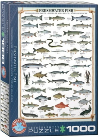 Eurographics 0312 - Freshwater Fish - 1000 stukjes