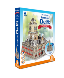 TFF 3D Gebouw - Stadhuis Delft - 250 stukjes