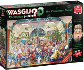 Wasgij Christmas 16 - De Kerstshow - 2x1000 stukjes  OP= OP